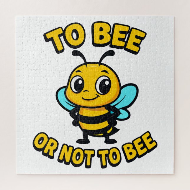 To bee or not to bee jigsaw puzzle (Vertical)