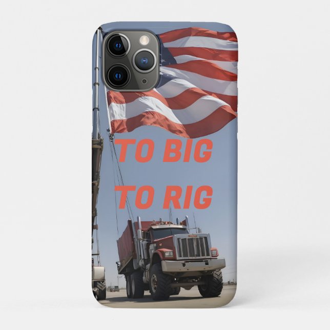 TO BIG TO RIG Case-Mate iPhone CASE (Back)