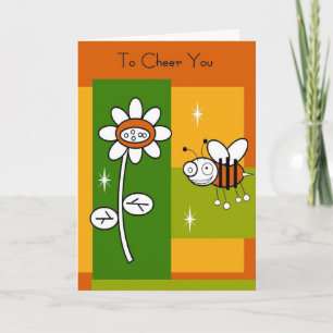 "To Cheer You" Encouragement Card