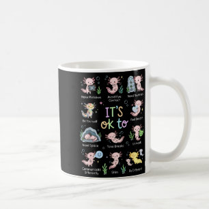 to Cute Axolotl Autism Awareness Month 2026 Kids Coffee Mug