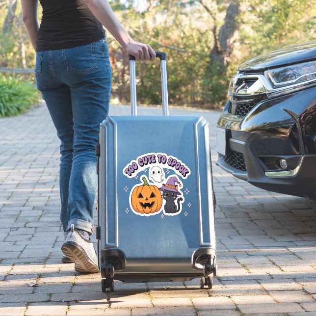 To Cute to Spook Halloween (Suitcase Insitu)