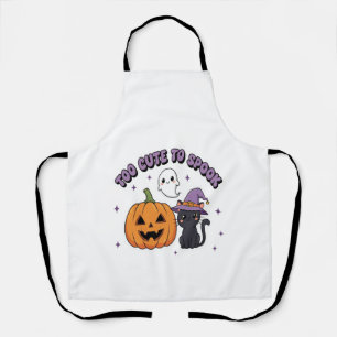 To Cute to Spook Halloween Apron