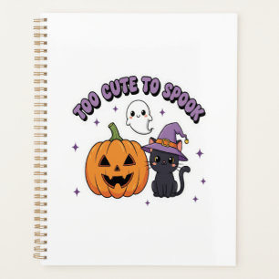 To Cute to Spook Halloween Planner