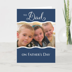 To Dad on Father's Day  - Photo Card