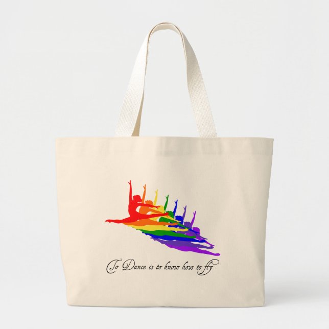 To Dance is to Know how to Fly Tote bag (Front)