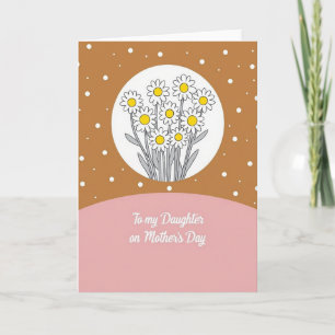 To Daughter Warm Tone Mother Card