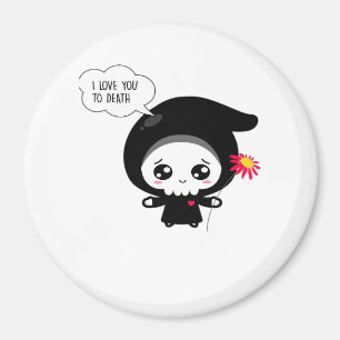 To Death - Funny Valentines Day Classic Magnet