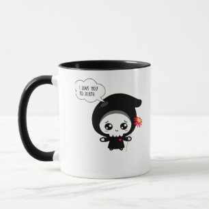 To Death - Funny Valentines Day Classic Mug