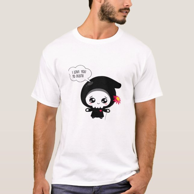 To Death - Funny Valentines Day Classic T-Shirt (Front)