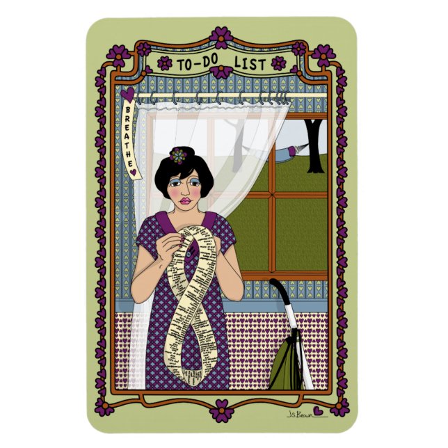 To-Do List_A_4x6 Refrigerator Magnet (Vertical)