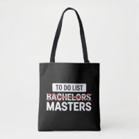 To Do List Bachelors Masters Degree College Grade