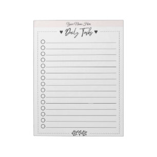 To Do List Custom Notepad