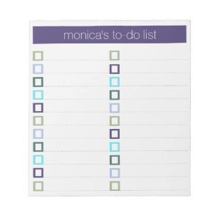 To-Do List - Modern Colourful Design Notepad