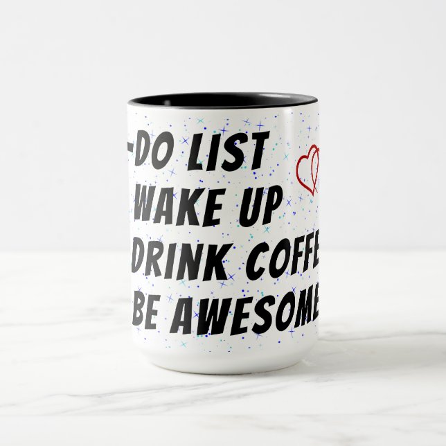 " To Do List " Mug (Center)