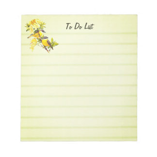 To Do List Note Pad