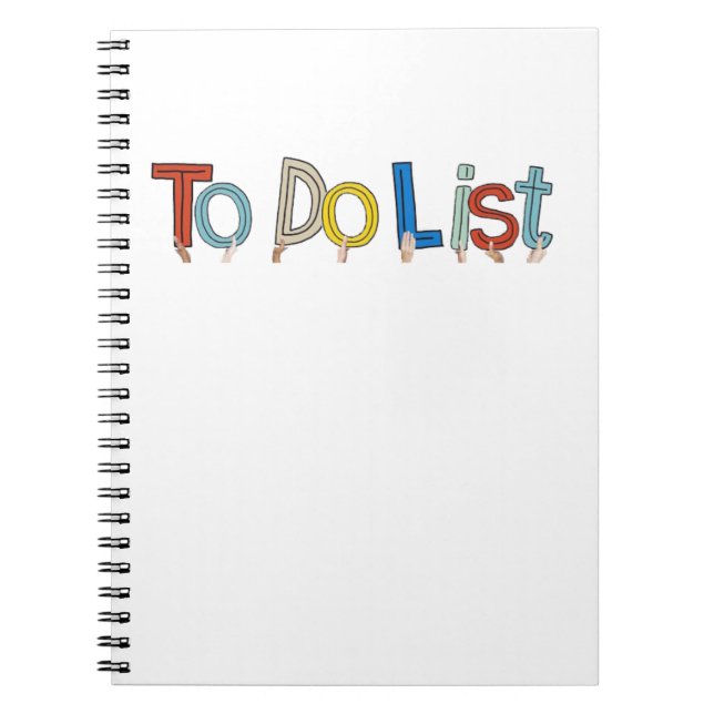 to do list notepad notebook (Front)