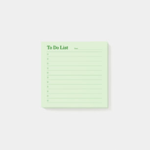 To Do List Notes