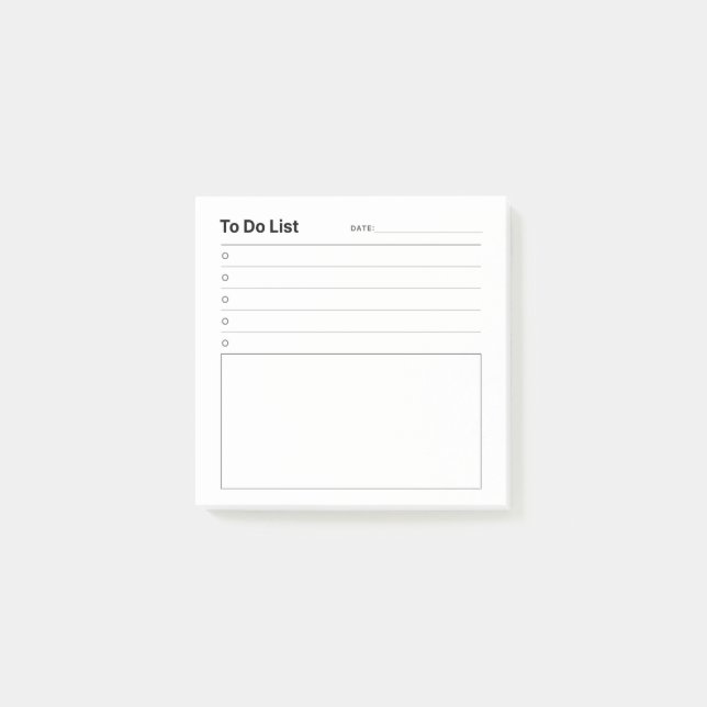 To Do List Notes (Front)