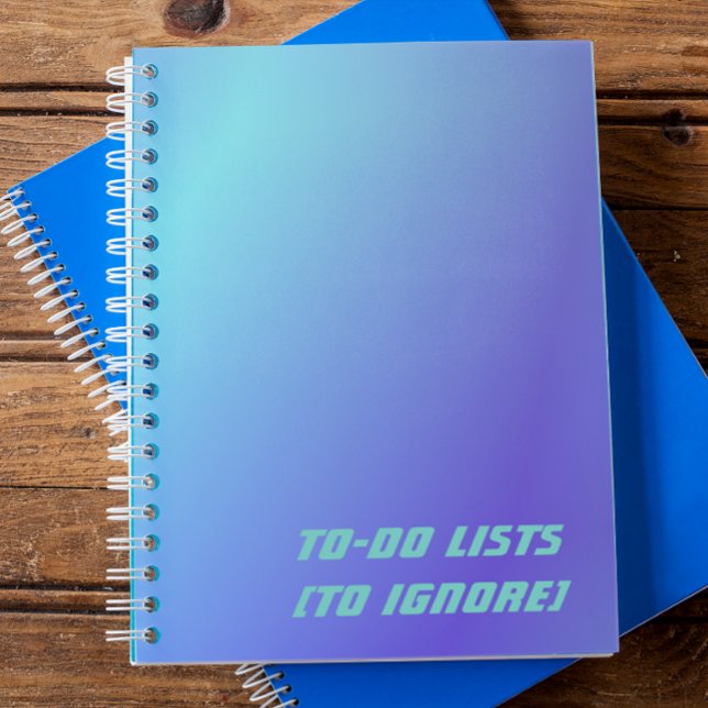 To Do Lists To Ignore Notebook (Creator Uploaded)