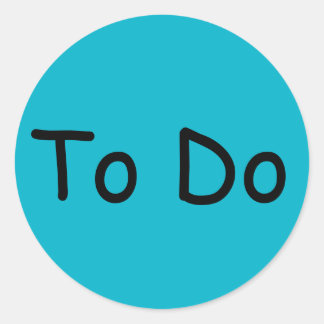 To Do Sticker
