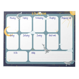 To do this week notepad