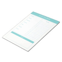 To Do This Week - Weekly Planner - Turquoise