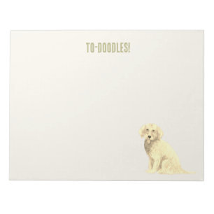 To-doodles golden doodle notepad