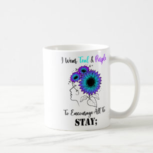 To Encourage All To Stay Suicide Prevention Awaren Coffee Mug