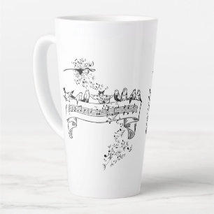 to enjoy every moment in peace. latte mug