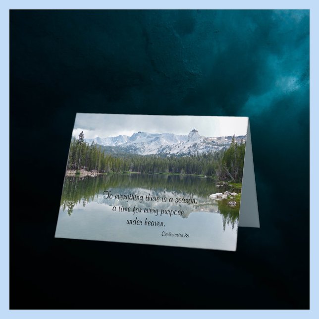 To Everything There is a Season, Blank Inside Card (Creator Uploaded)