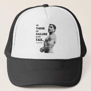 To Fail (Arthur Saxon) - Old School Bodybuilding Trucker Hat