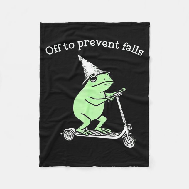 To Fall Prevention Spt Pta Nurse Fleece Blanket (Front)