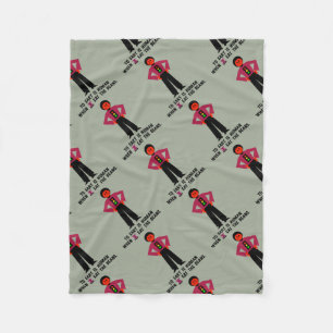 To Fart is Human Fleece Blanket