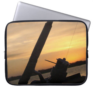 To Fishing moment Laptop Sleeve