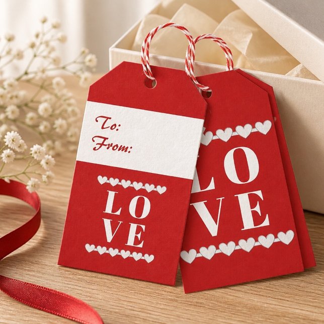 To & From LOVE Gift Tag (Creator Uploaded)