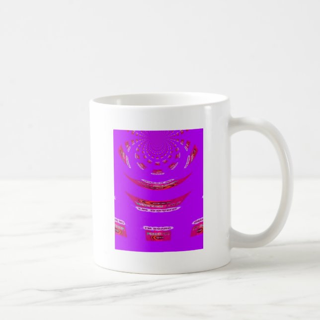 To Funny I Miss You I am Bored Coffee Mug (Right)