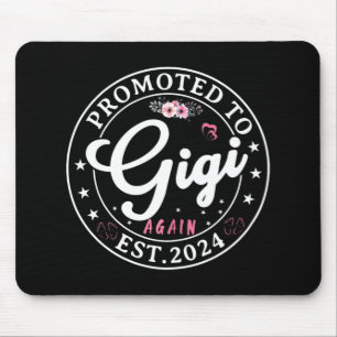 To Gigi Again Est 2024 Pregnancy Announcement Mouse Pad