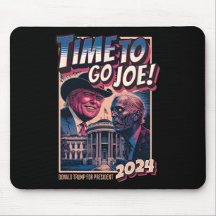To Go Joe Funny Pro Trump 2024  Mouse Pad