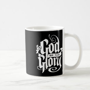 To God Be The Glory Jesus Christian Christmas Coffee Mug
