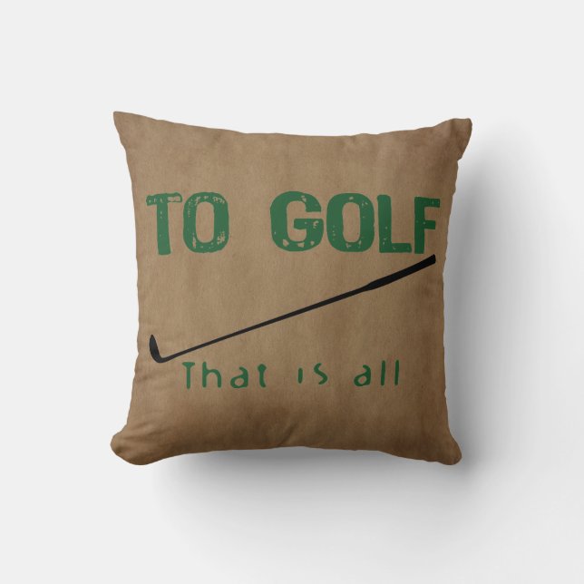 To Golf Cushion (Front)