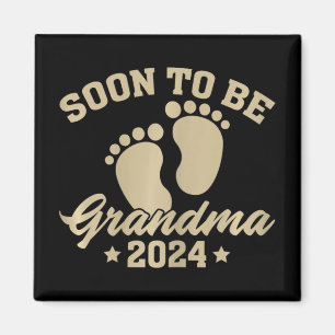 To Grandma 2024 Mothers Day Soon To Be Grandma Magnet