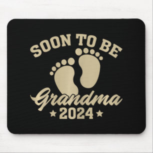 To Grandma 2024 Mothers Day Soon To Be Grandma  Mouse Pad