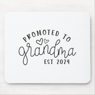To Grandma Est 2024 New Grandma Mothers Day Mouse Pad