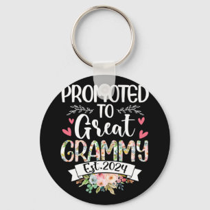 To Great Grammy Est 2024 Mothers Day Key Ring
