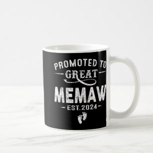 To Great Memaw 2024 Mothers Day First Time Mum  Coffee Mug