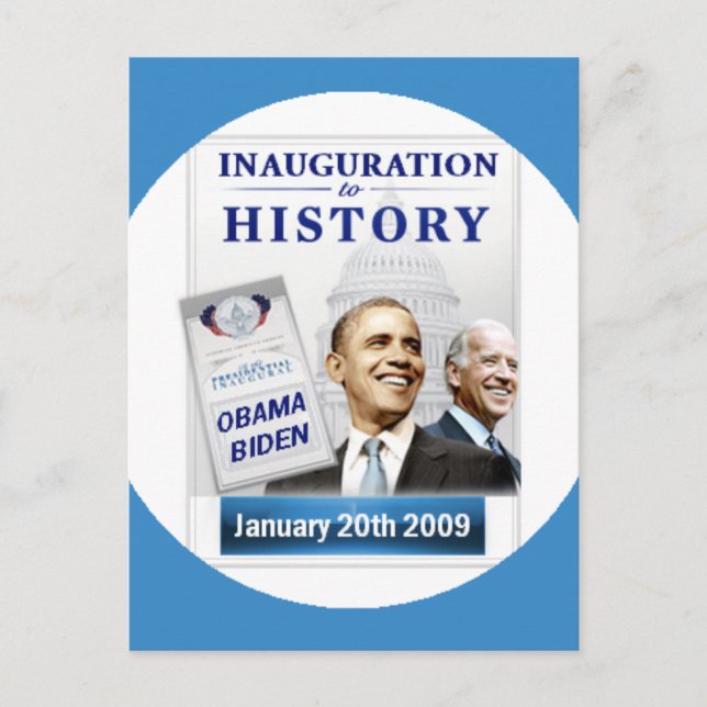 To HISTORY Postcard (Front)