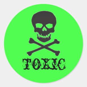 To)(ic Classic Round Sticker