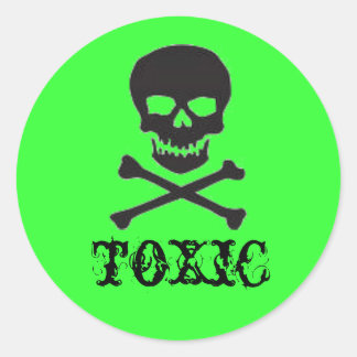 To)(ic Classic Round Sticker