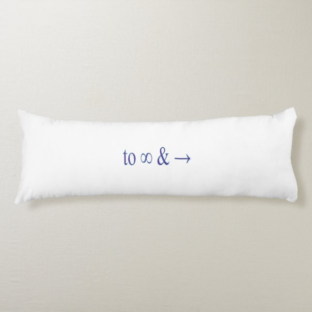 To infinity and beyond body cushion (Front)