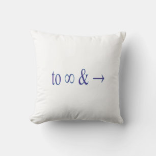 To infinity and beyond cushion